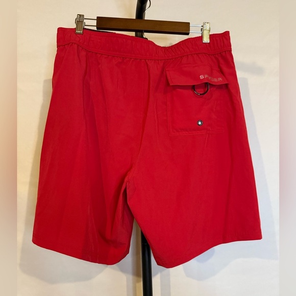 Spyder XL Men's Red UV Protection Breathable Swim Shorts‎ - Picture 3 of 5